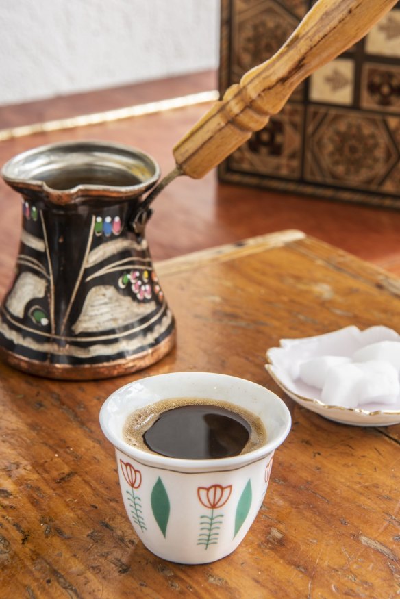 Turkish coffee.