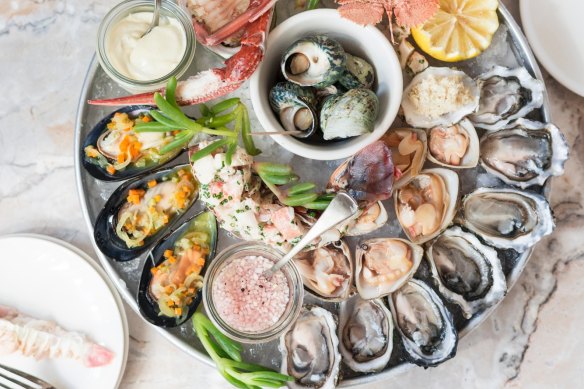 Platter up: Fruits de mer at Cultler &amp; Co, Fitzroy.