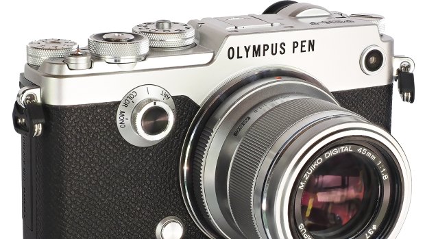 The Olympus Pen F is a re-imaging of the admired Pen half frame cameras of 50 years ago.
