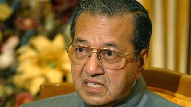 'I want everybody to act as citizens who are concerned with what is happening in this country' ... former Malaysian prime minister Mahathir Mohamad.