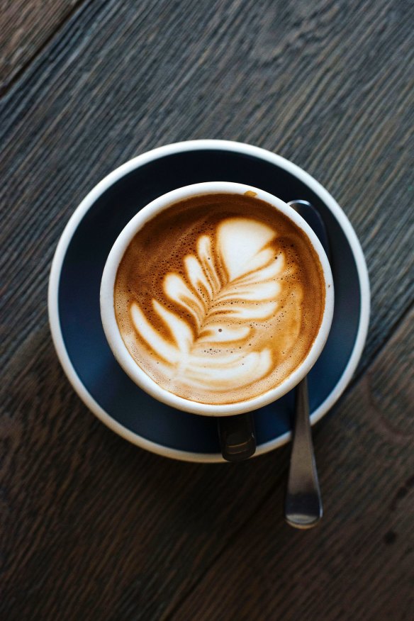 A latte from Cuckoo Callay.