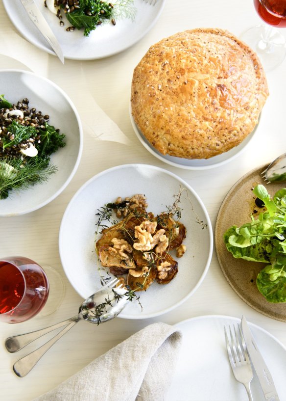 Cutler and Co is returning for a Mother's Day cameo with spiced duck pie  and sides.
