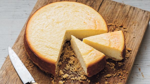 Make your guests guess the secret-ingredient in this cheesecake.