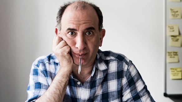Political satirist Armando Iannucci opened the Sydney Writers' Festival on Tuesday night.  