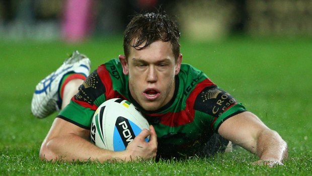 Captaincy material: Hooker Cameron McInnes is being touted as a future Rabbitohs' skipper.