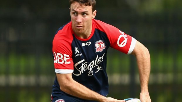 Pointscoring machine: James Maloney of the Roosters.