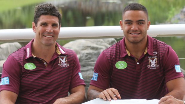 Two number 6s: Trent Barrett and Dylan Walker.