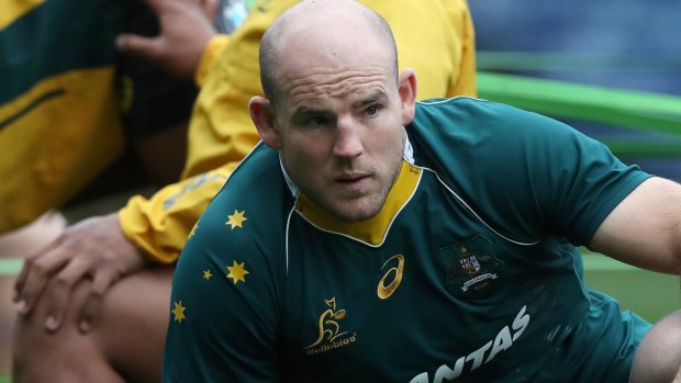 Big part of the bid: Wallabies captain Stephen Moore was thrilled he could help bring the Invictus Games to Australia.
