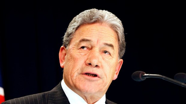 New Zealand First leader Winston Peters. Peters backed the Labour Party to form a coalition government.