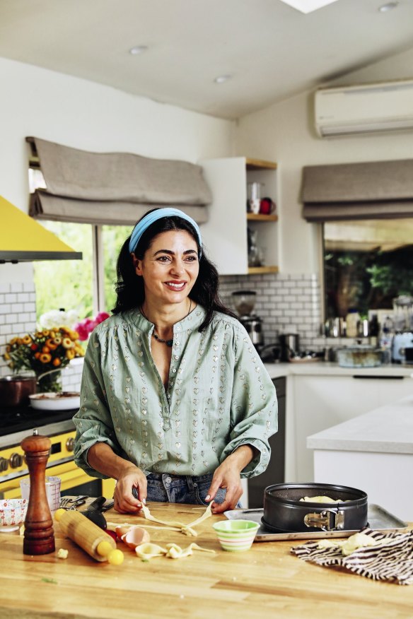 Italian TV personality and cook Silvia Colloca.