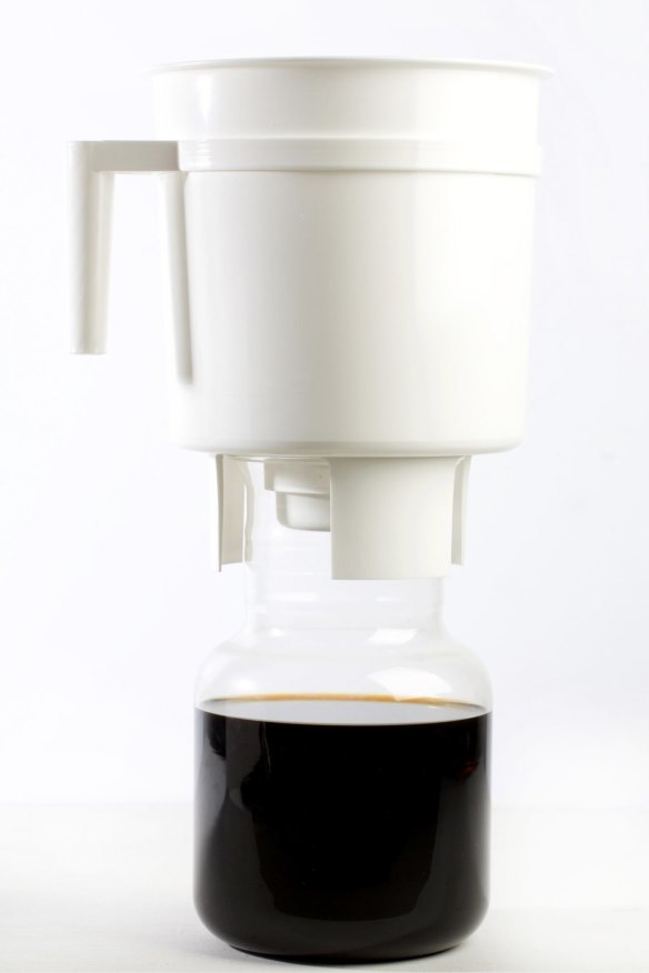 The Toddy cold brew coffee maker.