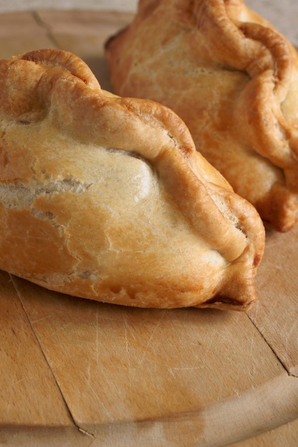 Cornish pasty: No longer traditional.