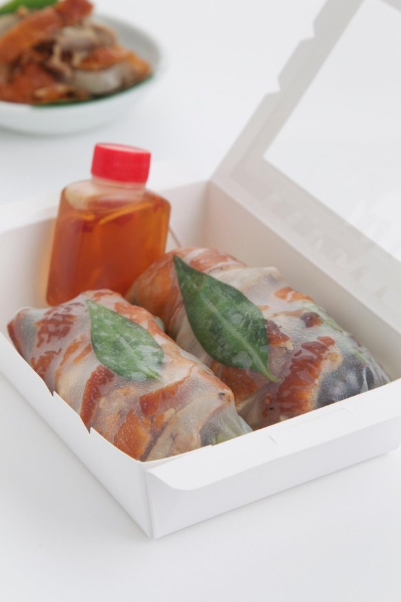 Nahji Chu's Vietnamese rolls.