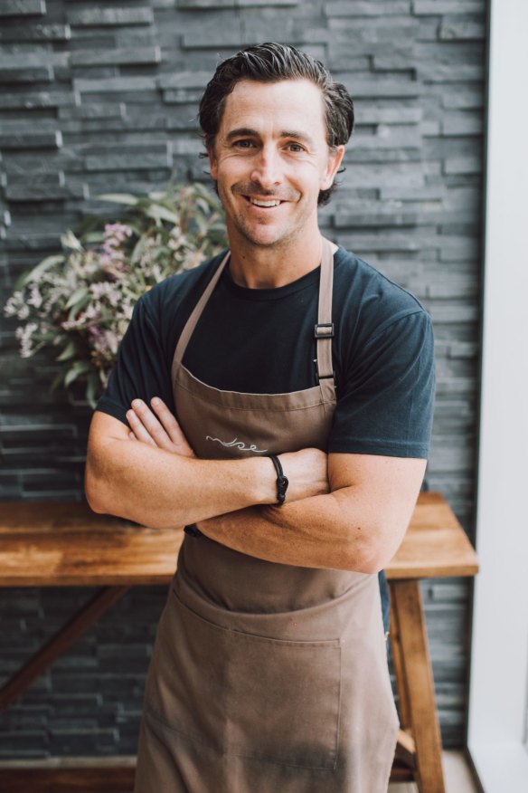 Muse Restaurant owner-chef Troy Rhoades-Brown has been training Hunter Valley locals for the past decade and did not lose any staff through the pandemic.