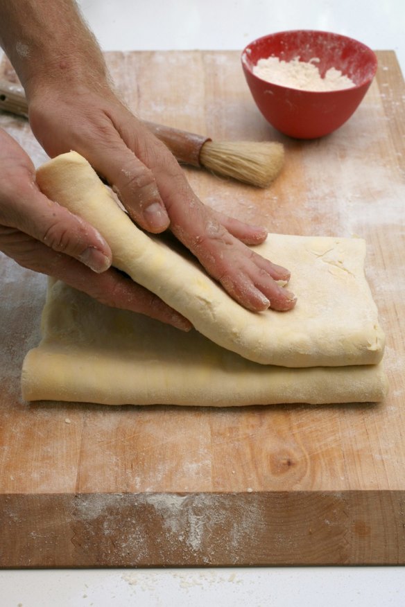 Puff pastry is laborious to make from scratch.