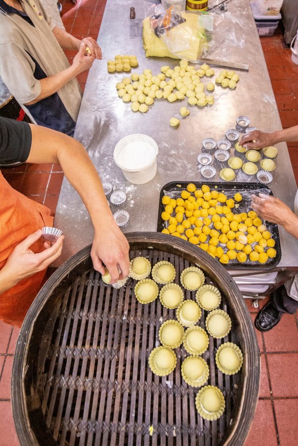 Hong Kong Dim Sum's hand-made dumplings.