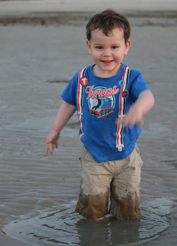 Toddler Lachlan Black died of septicemia in 2014 after presenting to medical professionals five times in five days. 