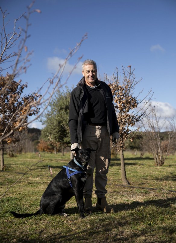 Ganymede Truffles farmer David Burdis expects a good truffle season for 2022.