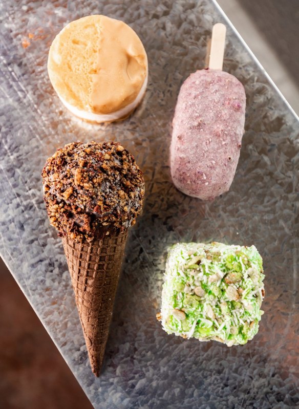Hand-held treats will join the gelato and soft-serve.