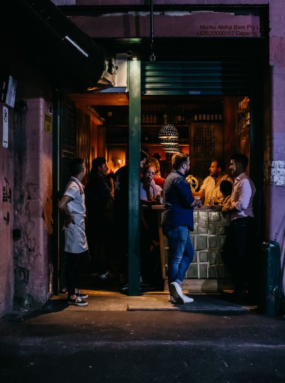 Cantina OK!, a tiny mezcal bar, in Sydney's CBD.