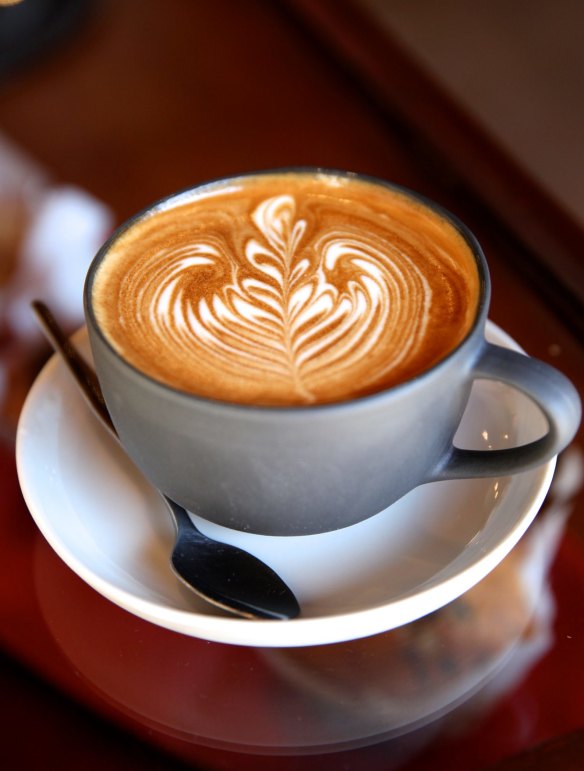 Latte at Two Chaps, Marrickville.