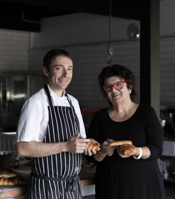 The bake house's Michael James and Alla Wolf-Tasker.
