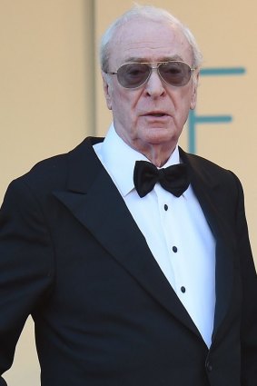 Michael Caine at the screening of the film <i>Youth</i> at the Cannes Film Festival.