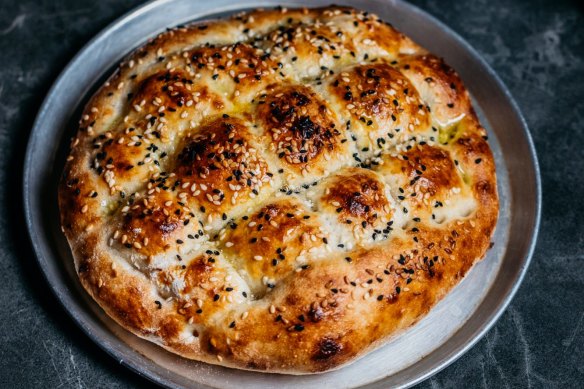 Turkish flat pide joins red meat dishes on Izgara's menu.