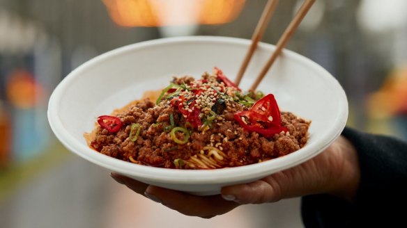 Tokosan's ramen bolognese.