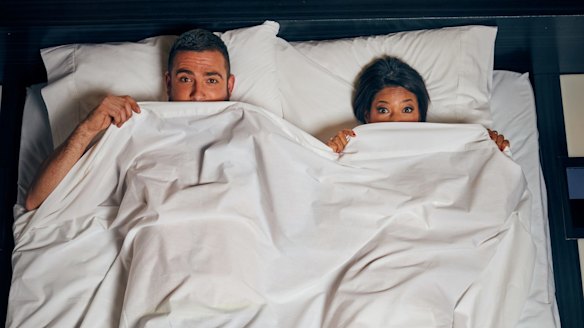 Undressed: Not all contestants are comfortable about not wearing clothes.