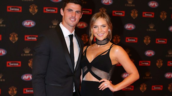 Scott Pendlebury and wife Alex are proud new parents. 
