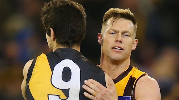 Trent Cotchin and Sam Mitchell.