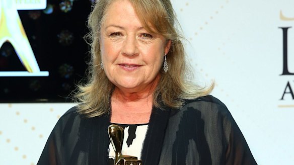 Noni Hazlehurst: only the second woman ever to be inducted into the Logies Hall of Fame.