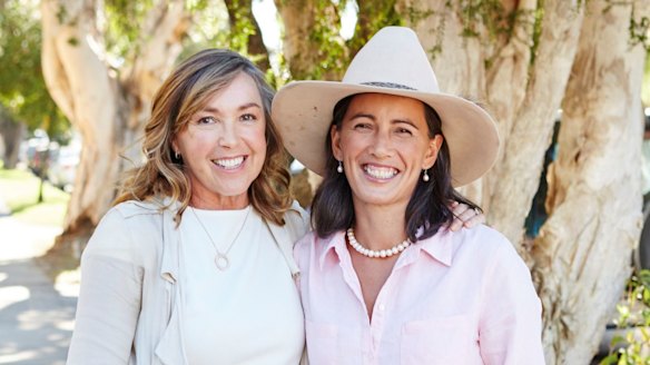 Kay Schubach and Kim Gentle have launched a domestic violence initiative after they were both abused by eastern suburbs "playboy rapist" Simon Lowe.