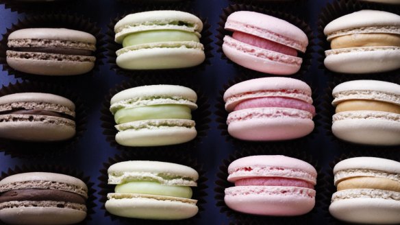 Macarons were the only sweet to make the top 10.