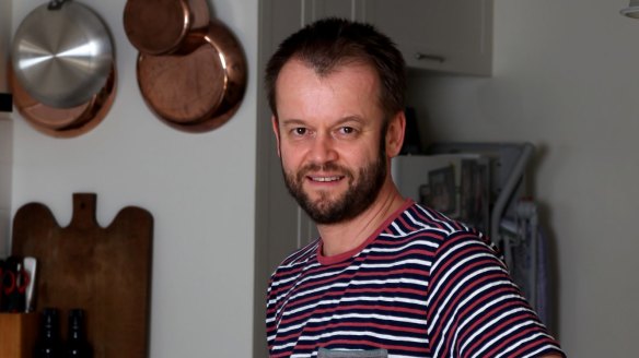 Strode in his kitchen in 2013.