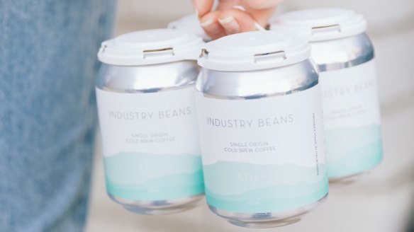 Industry Beans cans of cold brew are handy for picnics, days at the beach, camping trips or long drives.