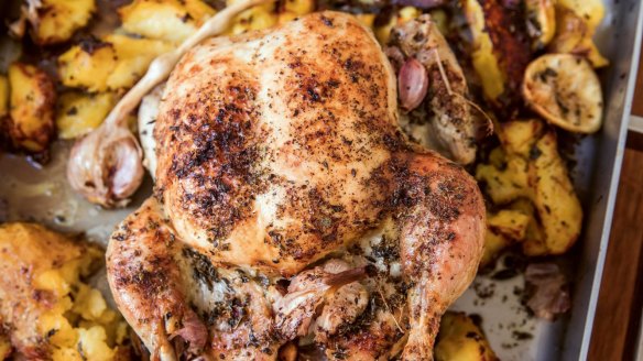 Classic Greek flavours of lemon and oregano shine through in this chicken dish.