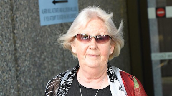 Pamela Tabbaa leaves the Supreme Court in Sydney on Tuesday.