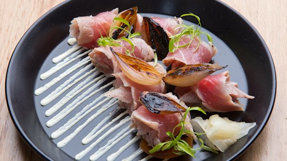 Tuna tataki.