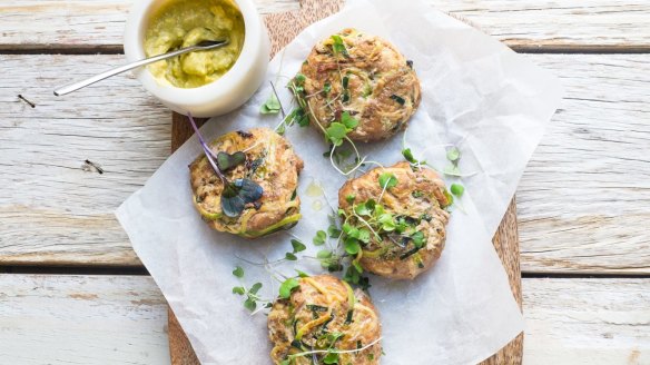 Healthy party food: sneak some veg into your burgers.