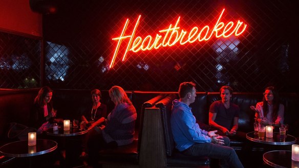 MELBOURNE, AUSTRALIA - JANUARY 29:  The interior of Heartbreaker bar in the cbd on January 29, 2016 in Melbourne, Australia.  (Photo by Paul Jeffers/Fairfax Media)Heartbreaker. Supplied for use by Fairfax Media. Age Good Food Guide 2017.