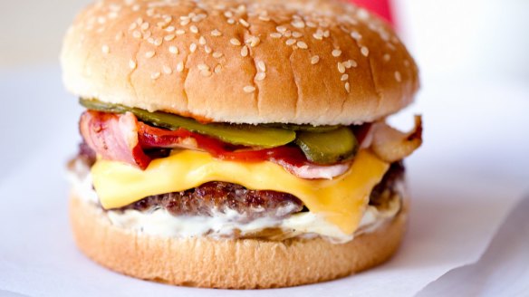 Soft, squishy, and saucy: Dan Hong's cheeseburger makes a comeback.