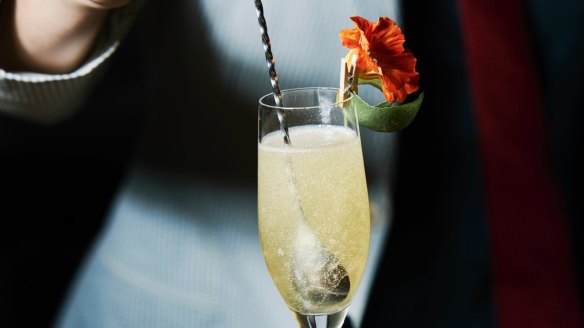 Cocktail au champagne : Champagne ardent