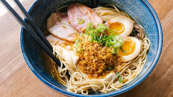 The breakfast ramen is an early favourite.