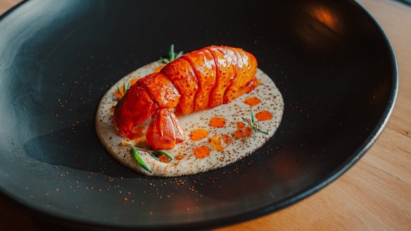 Culinary creativity: Corella Bar's signature Western Australian marron dish.