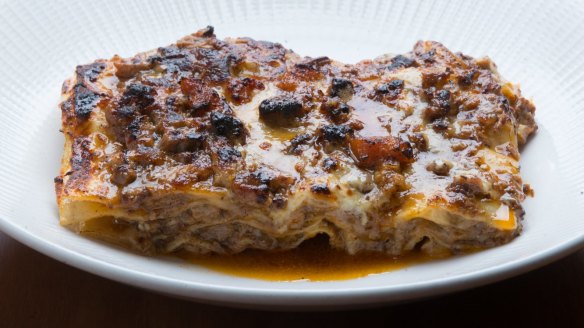 Lello's lasagne.