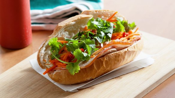 Banh mi at Pno Nom in the CBD.