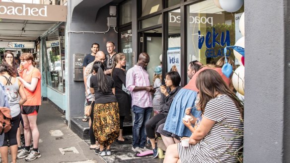 Beku Gelato in Brunswick East is one of the leaders of a new wave of gelato shops in Melbourne.