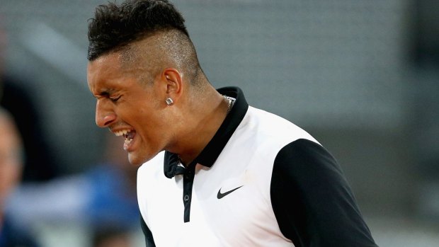 "Great player": Nick Kyrgios received high praise from Roger Federer.